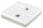 Base Portaciottolo per Fontane 40x40x8 cm in Metallo con Base in Cemento Belfer 42/BSE/10 Bianco