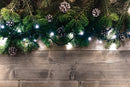Luci di Natale 100 LED 3,96m Bianco da Esterno-Interno Soriani