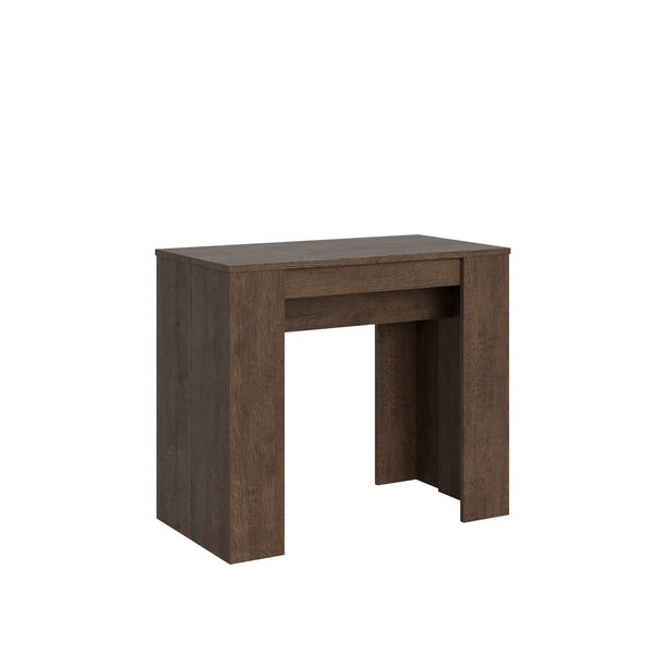 Consolle Allungabile 90-204x48x77 cm in Nobilitato Marrone online