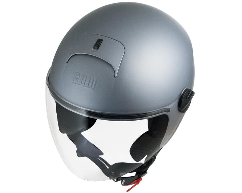 Casco Jet per Scooter Visiera Lunga CGM Florence 107A Arancione