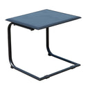Set Salotto da Giardino in Rattan Sintetico 2 Poltrone e Tavolino Grigio 