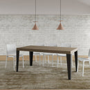  Tavolo Allungabile 200-304x90x77 cm Flame Premium Tortora Telaio Antracite