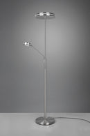 Piantana da Interno a LED SMD in Metallo Nickel Opaco