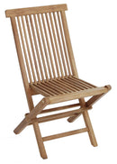 Sedia da Giardino Pieghevole in Legno Teak Vorghini Salina