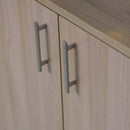 Armadietto Multiuso 2 Ante 72,3x36x81 cm in Truciolare Nobilitato Olmo