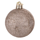 Set 16 Palle di Natale Ø5 cm in Plastica Champagne