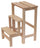 Leiterhocker 60x40x46 cm in Naturholz