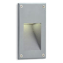 Lampada Incasso a Led Riflesso Verticale Colore Alluminio per Esterno Linea Route Livos