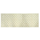 Tappeto Bagno Design Rombi 50x150 cm in Cotone Grigio