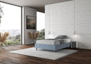 Letto Matrimoniale Francese Azelia Azzurro Varie Misure