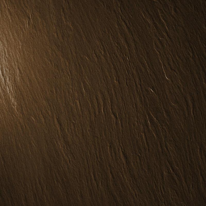 Piatto Doccia in Pietra  Pedrinelli Ardesia Stone Side Marrone Varie Misure