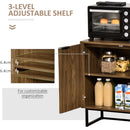 Mobile 2 Ante 80x40x80 cm in Legno Marrone