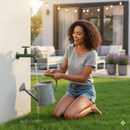 Rubinetto Colorato per Fontana da Giardino in Ottone Belfer RUB/022 Verde