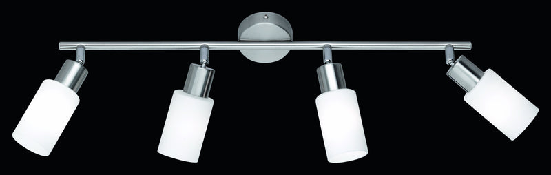 Faretto da Interno  E14 in Metallo Nickel Opaco