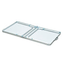 Tavolo da Campeggio Picnic Pieghevole Regolabile in Alluminio 120x60x54/70 cm 