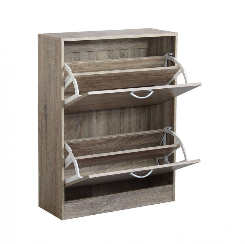 Scarpiera Sally 60x24x80 h cm in Legno Naturale