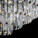 Lampada pendente Neoclassic in Metallo e Vetro Revero Cromo
