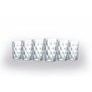 Set 6 Bicchieri Bibita Renaissance in Vetro VdE Tivoli 1996 Trasparente