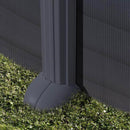 Piscina Ovale Fuori Terra 610x375xh132 cm in Acciaio e PVC Gre Granada