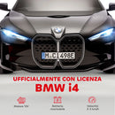Macchina Elettrica per Bambini 12V con Licenza BMW I4 Nera