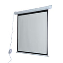 Schermo di Proiezione 84 Pollici Motorizzato Home Cinema Bianco 