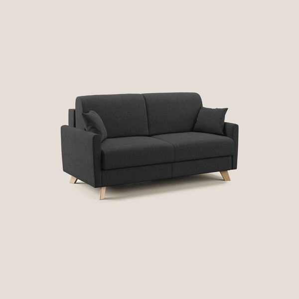 Divano Letto 2 Posti 160x94x97 cm in Tessuto Antracite acquista