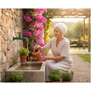 Rubinetto Colorato per Fontana da Giardino in Ottone Belfer RUB/022 Verde