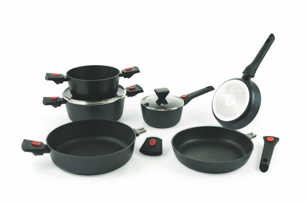 sconto 10-teiliges Kochgeschirr-Set aus Antihaft-Aluminium Villa d'Este Home Tivoli Lolita