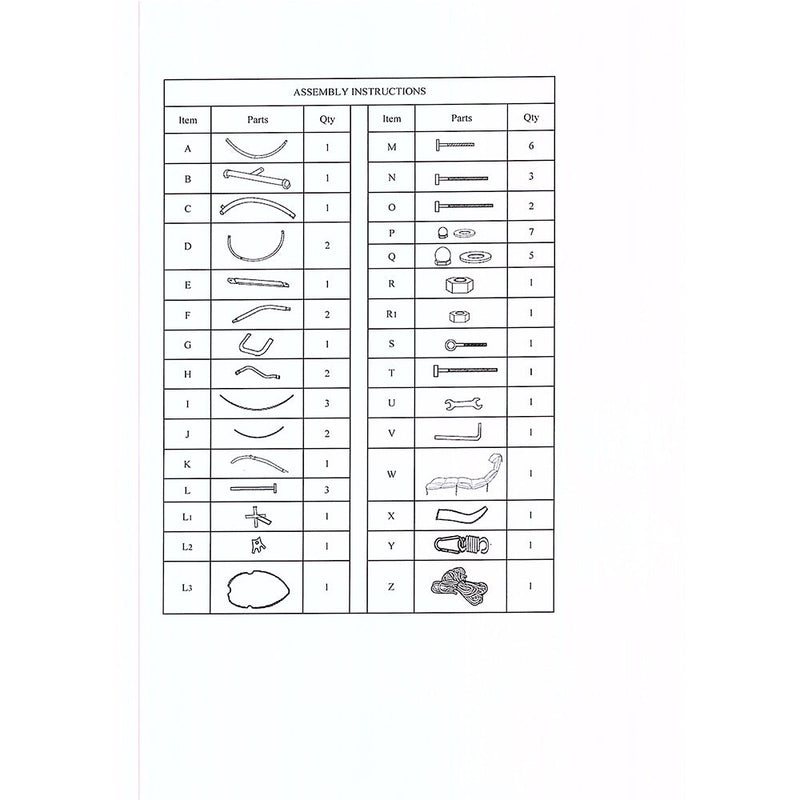 Dondolo da Giardino Pensile in Metallo con Cuscino e Parasole 120x175x220cm Pendent Beige