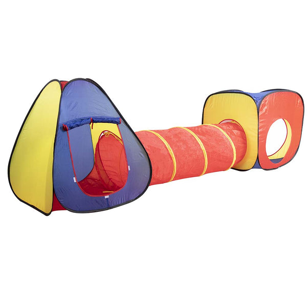 online Tenda Gioco Parco Giochi con Tunnel Giocattolo Bambini Pop-Up Pieghevole 3pz