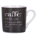 Set 6 tazzine Caffè Ø6x6 cm in New Bone China VdE Tivoli 1996 Chocolate