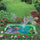 Künstlicher grüner Gartenteich 235 x 140 x 60 cm 1000 Liter
