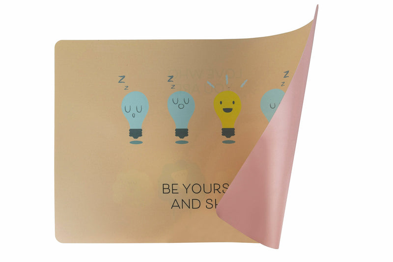 Set 6 Tovagliette Rettangolare Double Face 45x30 cm Villa d'Este Home Tivoli Be Positive