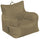 Pouf Sessel aus Avalli Oxford Sand Polyester