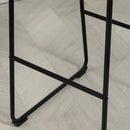 Set 2 Sgabelli da Bar con Poggiapiedi 44x50x109 cm in Pelle PU Marrone Scuro 