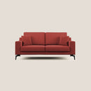 Divano 2 Posti 146x95x91 cm in Tessuto Rosso