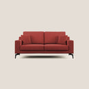 Divano 3 Posti 206x95x91 cm in Tessuto Rosso