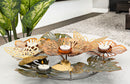 Porta Candela Shine 1 45x42,5x6,5 cm in Ferro 