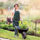 Recinzione Esterna a 5 Pannelli 305x62 cm Configurabile in Metallo Nero   