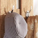 Mobile Guardaroba per Ingresso con Specchio Appendiabiti e Scarpiera Regolabile 90x24x177 cm Bianco e Noce  