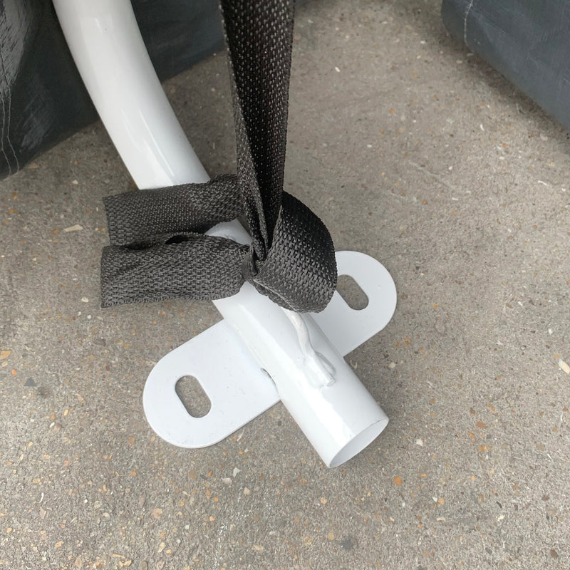 Tenda Garage 240x200x202 cm per Veicoli e Biciclette in Metallo e Tessuto PE Grigio Scuro  