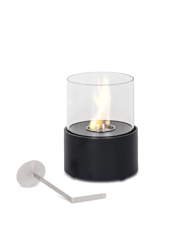 Tabelle Bioethanol-Kamin Ø22X27 cm Steine Fp/001 Schwarze Laterne prezzo