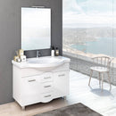 Mobile Bagno 85cm TFT Venus Bianco Specchio 2