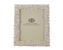 Cornice Roses 27x2,5x31,5 cm in Poliresina e Vetro