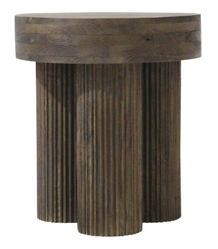 Tavolino Ø45x50h cm Dacca Brown