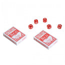 Set 2000 Fiches da Poker 2 Mazzi di Carte e Pulsante Dealer con Valigetta