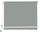 Fallmarkise mit Armen 245 x 245 cm Grau