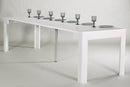 Consolle Allungabile in Legno H76,5x47x90/297cm 5 Allunghe Itamoby Magix Bianco Lucido Classica