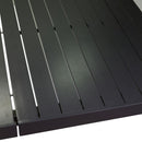 Tavolo Allungabile da Giardino 180/240x100xh75 cm in Alluminio Cleveland Antracite