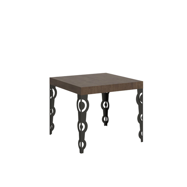 Tavolo Allungabile 90-246x90x77 cm Karamay Noce online